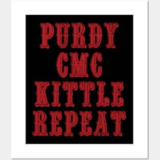 Purdy CMC Kittle Repeat Posters and Art